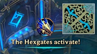 Hextech Drake Interactions  new Portals Mechanic [upl. by Licna]