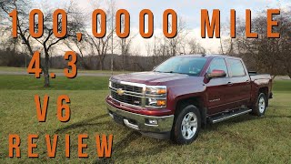 2014  2018 Chevy SilveradoGMC Siera 43 Liter V6 One Hundred Thousand 100000 Mile Review [upl. by Rodama]