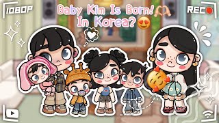 Drama Avatar World  K Family  Baby Kim Is Born 😍🫶🏻  In Korea 🇰🇷  Aesthetic  Avatar World [upl. by Patman]