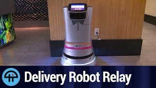 Autonomous Delivery Robot  Savioke Relay [upl. by Nnaed]