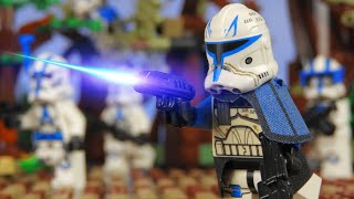 A Captain Rex Tale  Lego Clone Wars Stop Motion [upl. by Elleirad]