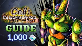 Cell The Evolving Life Form Part 2 Guide  Dragon Ball Legends [upl. by Adnal52]