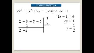 DIVISION SINTETICA [upl. by Tnert]