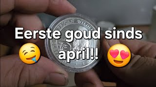 €1000 euro Munten unboxing Eerste goud sinds maanden😏 [upl. by Aremmat929]