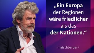 Eine BergsteigerLegende wird 80 Abenteurer Reinhold Messner im Gespräch  maischberger [upl. by Ennahs]