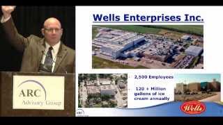 Leveraging Asset Information to Drive  Wells Enterprises Larry Hoing  ARC Industry Forum 2014 [upl. by Asihtal]