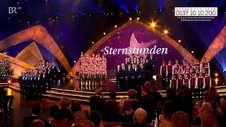 Die vier bayerischen Knabenchöre singen gemeinsam bei der BR SternstundenGala 2018 [upl. by Tteragram]