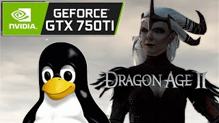 Dragon Age II  Arch Linux KDE  GTX 750 Ti 2GB  i5 10400F [upl. by Vookles835]