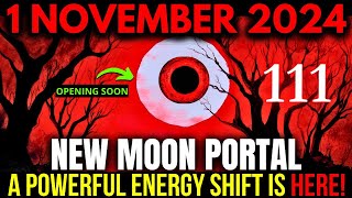 ITS STARTING 111 New Moon Portal is Open 7 Things You Need to Know November 2024 [upl. by Amiaj598]