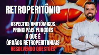 Identifique os órgãos retroperitoneais através desta questão  Um grande resumo do Retroperitônio [upl. by Atil]