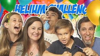 Family Helium Challenge  Josh Darnit [upl. by Renny862]