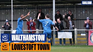 Lowestoft Town 22 Walthamstow  Goalcam [upl. by Kahle]