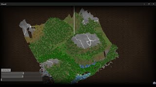 3D Minimap test 4  256x256x256blocks with 24 render distance [upl. by Bliss]