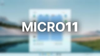 The SMALLEST Windows 11 ISO  Micro11 [upl. by Eulalee]