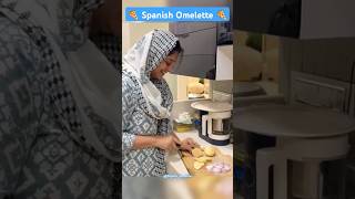 Spanish omellete🍕 dipikakiduniya cute baby minivlog egg food cooking kitchen tasty yummy [upl. by Laurianne195]