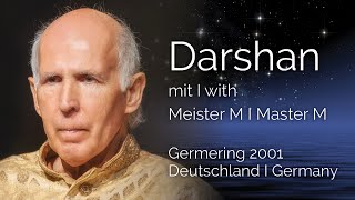 Meister M in Deutschland – Darshan 2001 in Germering bei München [upl. by Aznerol]