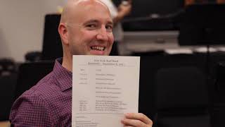 First Rehearsal of 20212022 Season  NYSB Band Room Tour Let There Be Light  Steven Ponsford [upl. by Nekciv]