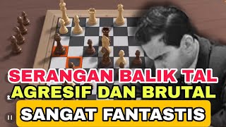 Menyerang Tal dengan sangat agresif  SALAH NYARI LAWAN🙈  Mikhail Tal vs Viadimir Doroshkevich [upl. by Westmoreland]