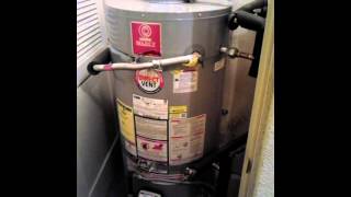 Water heater vibration noise [upl. by Eeliram]