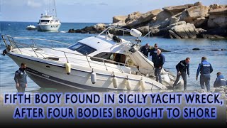 Fifth Victim Found in Sicily Yacht Wreck as Recovery Efforts Continue  ZINFO NEWS [upl. by Guod994]