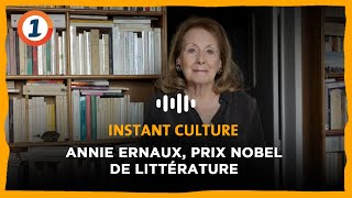 Instant culture  Annie Ernaux prix Nobel de littérature [upl. by Schlessinger46]