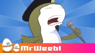 Jazzwhals  A Narwhals jazz remix  animated music video  MrWeebl [upl. by Ylloj]