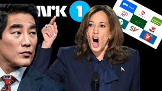 «Alle norske medier og politiske partier er for at Kamala Harris vinner valget» sier nrk [upl. by Aicilev]