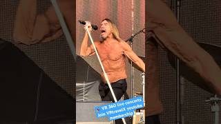 👕🎸 Iggy Pops wild performance sets the tone for Red Hot Chili Peppers Tour 2023 IggyPop [upl. by Asenaj]