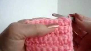 HOW TO DO RIBBING STITCH IN CROCHET [upl. by Davin]