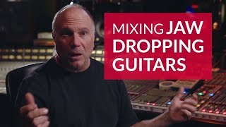 Mixing Distorted Guitars  High Gain Tips by Joe Barresi [upl. by Mccandless]