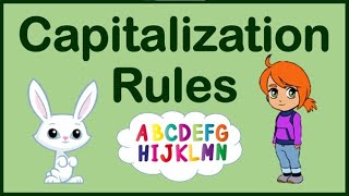 Capitalization Rules for Kids  Fun amp Easy Grammar Lesson [upl. by Naujuj912]