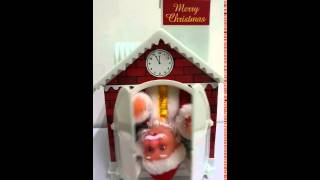 New Santa Up Down Chimney House Door Xmas Merry Christmas Song Musical [upl. by Ereveneug684]