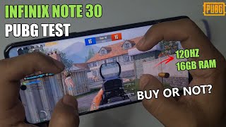 Infinix Note 30 PUBG Test  Graphics  Battery Test  Robber Playing [upl. by Odlanyar582]