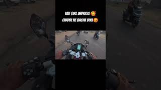 Drag race 😱tvs bike apache310rr willy jump trending short reels rideransar yt duke390 [upl. by Anirbed]