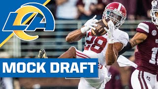 2022 NFL Mock Draft Best player available for Rams with first pick Round 3 104  CBS Sports HQ [upl. by Einnhoj]