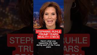 Stephanie Ruhle Trump Years Reality Check [upl. by Anahgem]