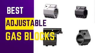 5 Best Adjustable Gas Blocks for AR 15 AR 10  Suppressor308 [upl. by Scarrow]