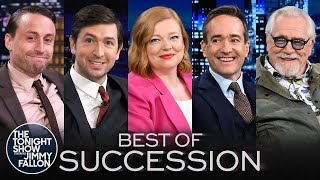 Best of Succession Brian Cox Kieran Culkin Sarah Snook Matthew Macfadyen Nicholas Braun [upl. by Cadmann906]