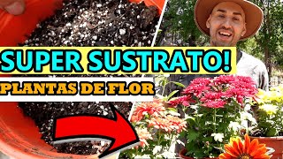 Cómo preparar SUSTRATO CASERO Para PLANTAS  Sustrato Para SUPER FLORACIÓN Garantizada 🌸 [upl. by Vitia]