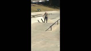 CT Hildreth  11524 Rowan Skatepark Fayetteville NC Raw Footage [upl. by Hterag]