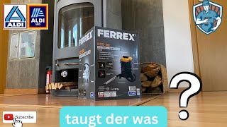 3999 Euro ALDI Aschesauger  Ferrex GAS20 [upl. by Gordy578]