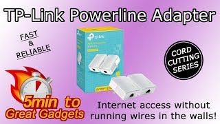 TP Link Powerline Adapter AV600 [upl. by Arima]