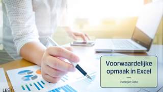 Voorwaardelijke opmaak in Excel 1 [upl. by Llenra370]