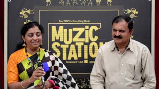 Kumudavalli Arun and Satish Ponnappa singing Ninna Mareyalaare in Muzic Station Recorded in studio [upl. by Dorthea]