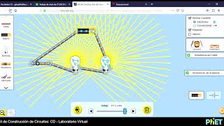 Kit de Construcción de Circuitos Corriente Continua Laboratorio Virtual [upl. by Eanal]