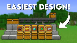 Minecraft Automatic Sorting System in Bedrock 121 MCPEXboxPS4Nintendo SwitchWindows10 [upl. by Cordy754]