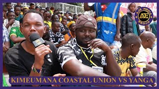 MASHABIKI WA YANGA WAVURUGANA NA MASHABIKI WA COASTAL UNION ARUSHA [upl. by Gibbeon]