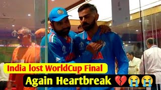 Again Heart break 💔 India loose WorldCup Final 😭😭 [upl. by Thomasin]