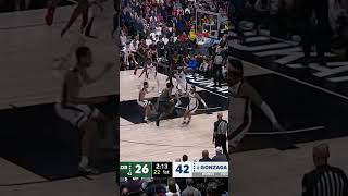 😎 VJ Edgecombes First Collegiate Points  Baylor vs Gonzaga shorts basketball [upl. by Aroz]