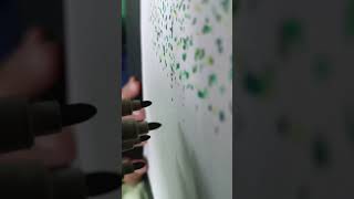 dot drawing painting experiment artist diy ashortaday trending  challenge [upl. by Brottman]